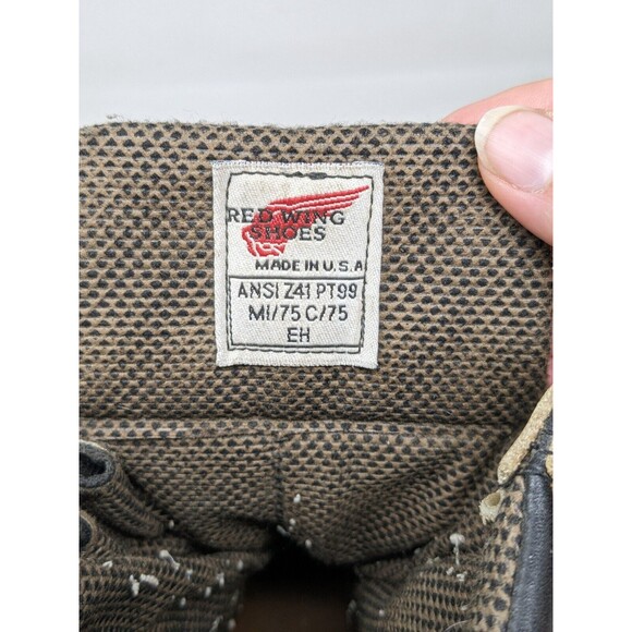 Red Wing 2229 10” Steel Toe Gore-Tex Work Boots Men's Size 8.5 EE Wide USA Made - Picture 12 of 15